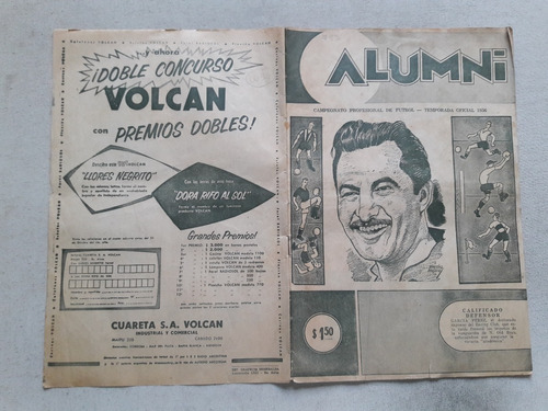 Revista Alumni Nº 793 Octubre 1956 - Campeonato Futbol 1956