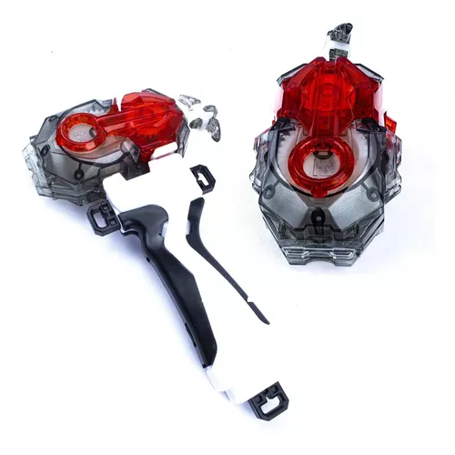 Beyblade Lançador Corda com Rotação Dupla BLACK em Promoção na