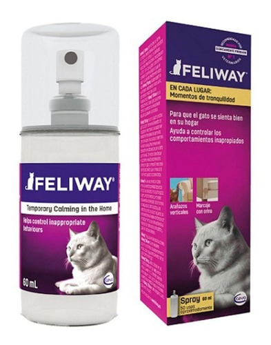 Feliway Gato Classic Spray Anti Estrés Calmante 60 Ml