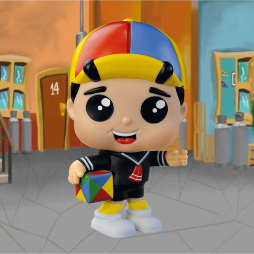 Boneco De Vinil Fandom Box Turma Do Chaves Quico