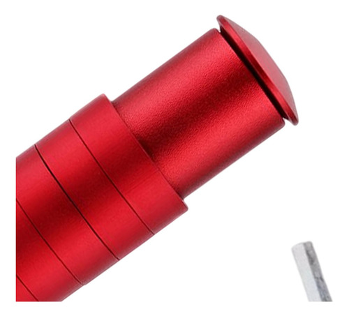 Adaptador De Vástago De Manillar De Rojo 13cmx3.5cm