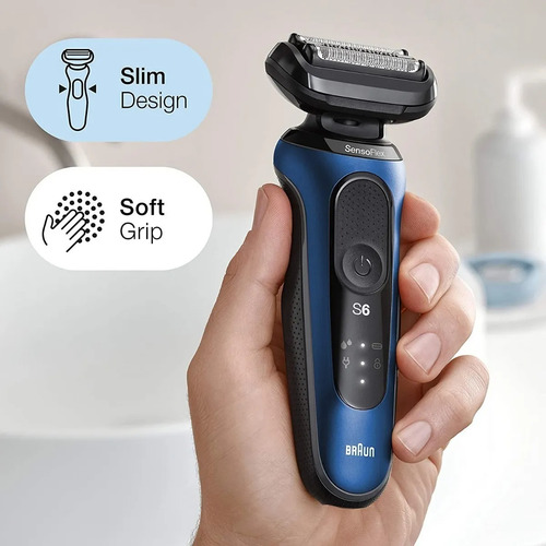 Barbeador Elétrico Braun Series 6 6120 Sensoflex Precisão