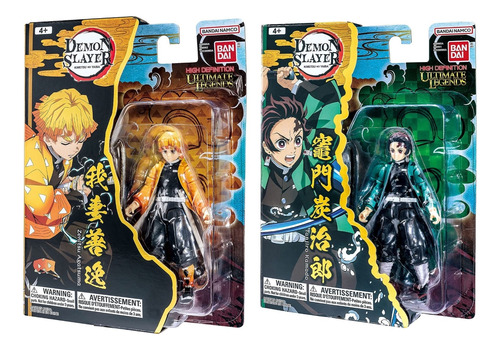 Demon Slayer - Pack De Figuras Articuladas. Ultimate Legends