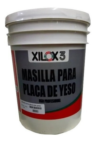 Masilla Para Placas De Yeso Xilox 3 - Balde De 28 Kg