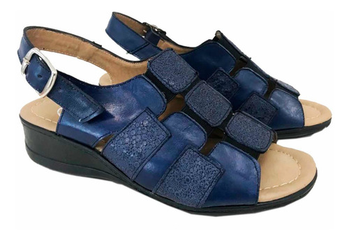 San Crispino Sandalias Azules 613