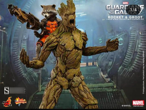 Rocket & Groot Guardianes De La Galaxia Marvel