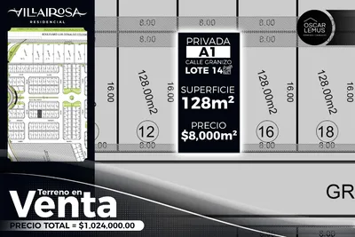 Terreno en venta