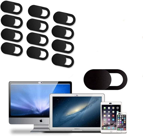 12 Pack Cubre Webcam Protector Anti Espia Tapa Para Cámara