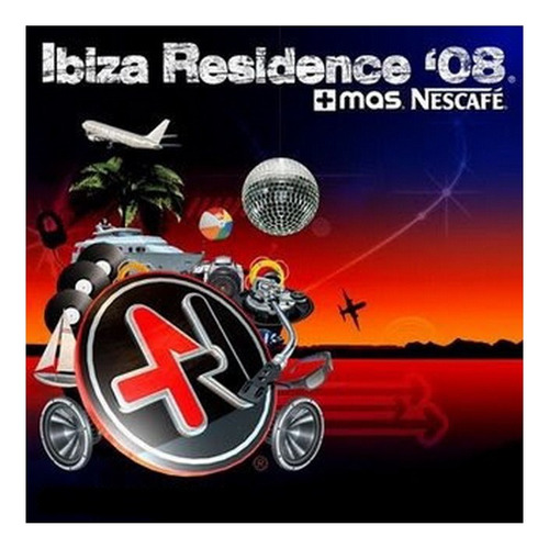 Cd + Dvd  Ibiza Residence 2008 +mas Nescafé (como Nuevo)