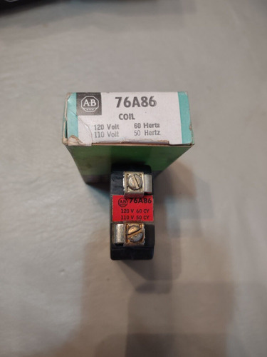 Allen Bradley 76a86 Coil 120v 50/60hz Nib Jjc