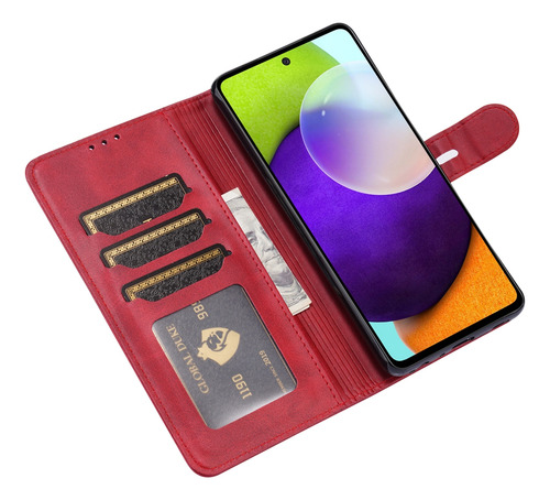 Bonita Funda De Piel Para Redmi Note 12 Pro Plus 5g/12r Pro 5g/12s 4g Ultrafina, Concha, Ranura Para Tarjetas