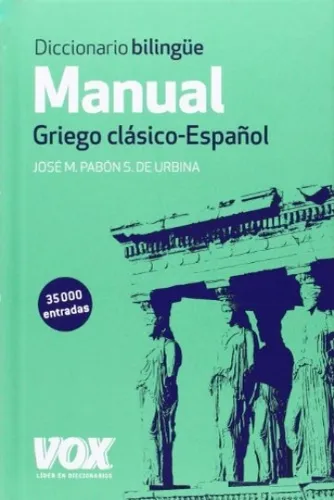 comprar Diccionario Manual Griego. Griego Clásico-español - José Mar