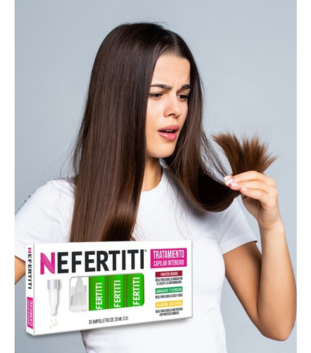 Nefertiti Ampolletas Aguacate Y Cítricos 10pzs