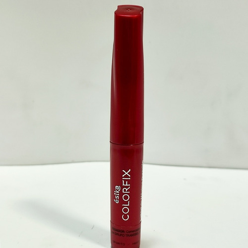 Imagen 2 de 2 de Labial Colorfix De Máxima Duración Esika-tono Cereza Prisma