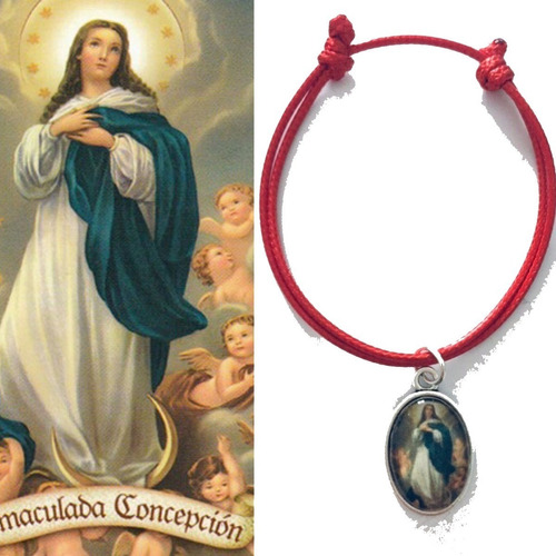 100 Pulseras De Virgen Inmaculada Concepcion (phr) 100 Pzas