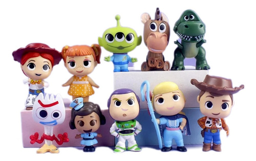 Set De 10 Figuras Toy Story De 6 A 8 Cm