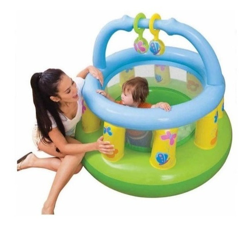 Corral Inflable Pequeño Gimnasio Intex Chmr