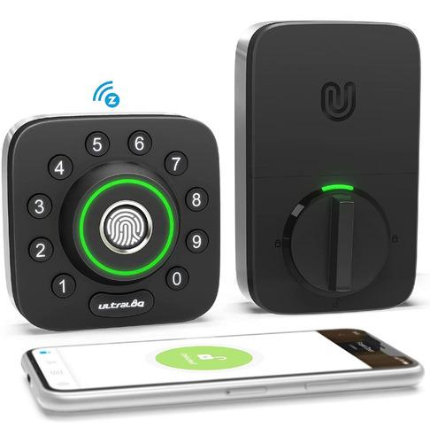 Cerradura Digital Bloqueo Inteligente Z-wave Con Bridge Wifi