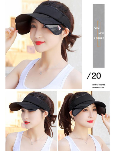 Sombrero De Verano Con Visera Ajustable Y Protección Uv