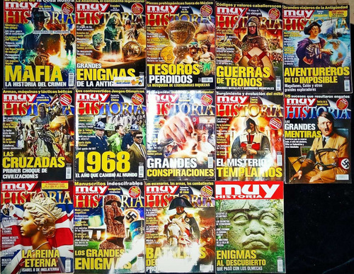 14 Muy Interesante Historia Coleccionables Numeradas Recient (Usado)