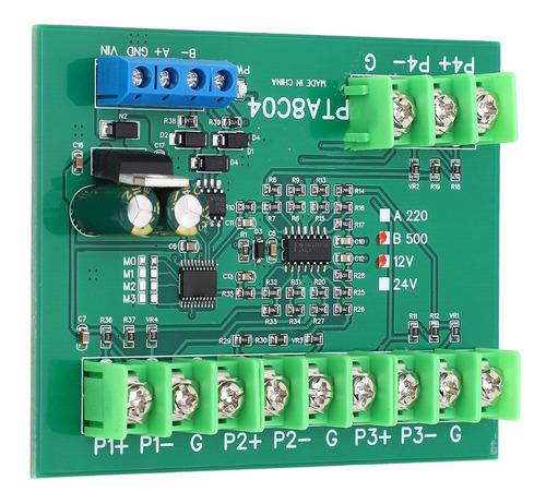 Módulo De Sensor De Temperatura De 4 Canales Pt100 Rtd Rs485
