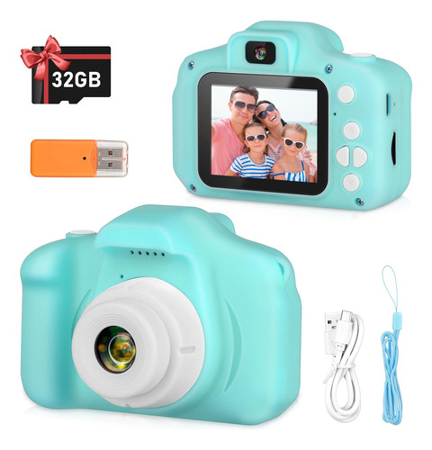 Zeacool Camara Para Ninos, Camara De Video Digital Hd, Jugue