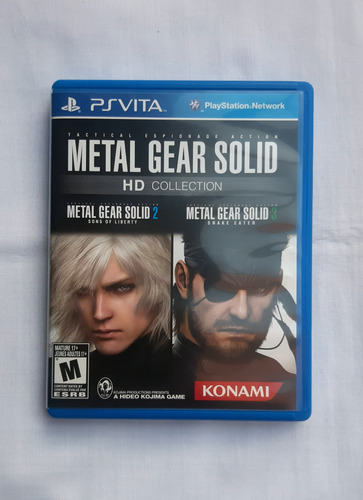 Metal Gear Solid Hd Collection Ps Vita Físico Usado