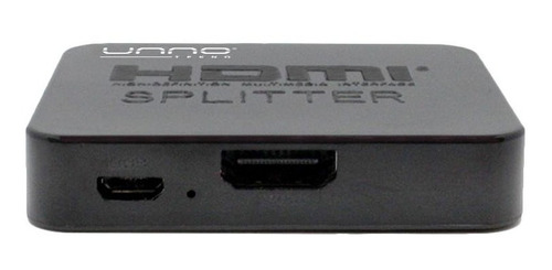 Unno Hb1204bk Splitter 2 Puertos Hdmi 4k 3d