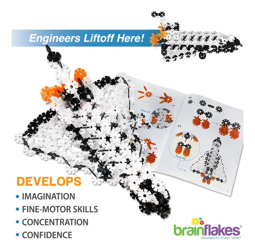 Conjunto De Transbordadores Espaciales De Flakes Brain Con A