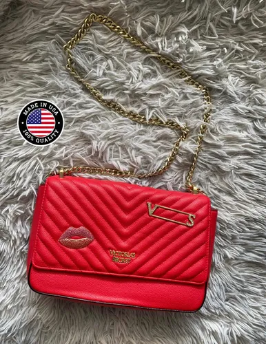 Cartera victoria secret roja new arrivals