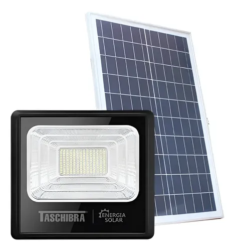 Refletor LED Solar Taschibra TR Sun 100W 6500K Preto
