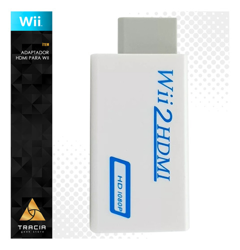 Imagen 1 de 8 de [ Adaptador Wii2hdmi ] Covertidor Hdmi Nintendo Wii | Tracia