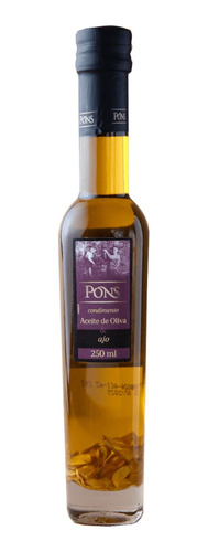 Aceite Oliva Español Extra Virgen Pons Con Ajo 250ml