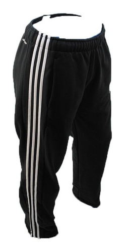 Pantalon adidas Climalite Negro Blanco Hombre | MercadoLibre