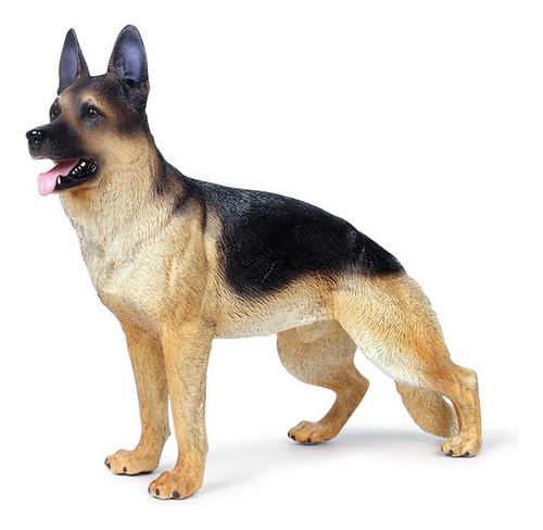 Raza Grande Perro Mascota Figura Juguet-pastor Alemán Ys