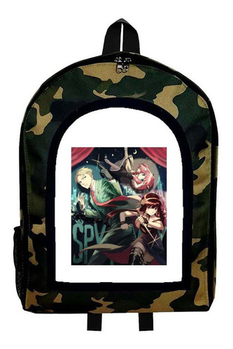 Mochila Camuflada Spy X Family Mod Aar93