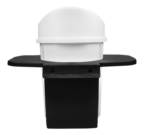 Bote De Basura Balancín Mini 3l Blanco Con Base Soporte