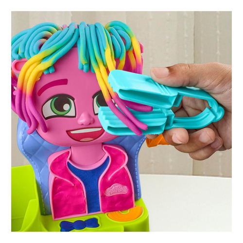 Juego De Masa Play-doh Peluqueria Con Estilo Hasbro F8807 Peluqueria Con Estilo