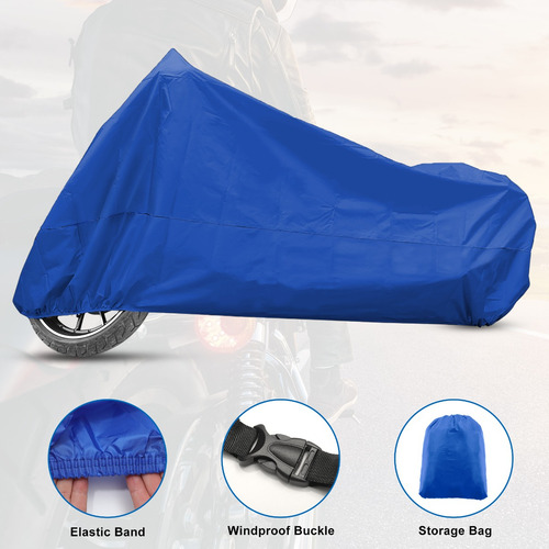 Cubiertas Para Moto 220x95x110cm Blue