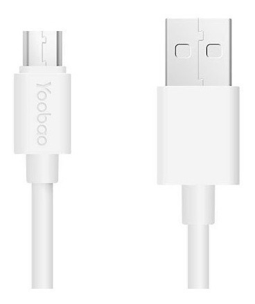 Cable Micro Usb Original Yoobao Tejido Samsung Blu LG Zte 