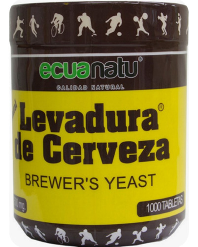 Marca: Ecuanatu, Levadura De Cerveza  En Polvo, 1kg