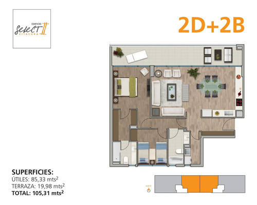 Amplio De 2d 2b + Logia + 2 Estac Y Bod - Aceptan Ofertas -