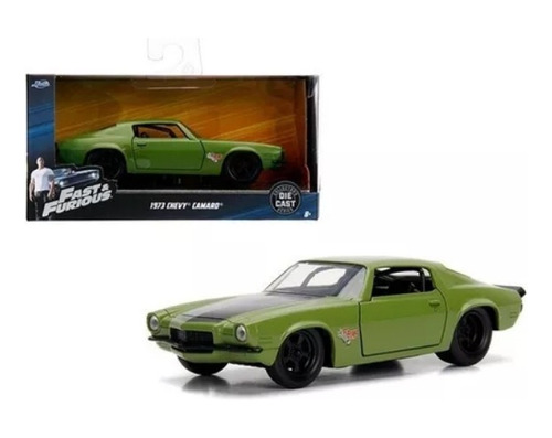 Rapido Y Furioso Chevy Camaro Verde 1973