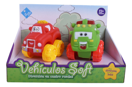 Vehículos Soft Infantiles El Duende Azul 7517