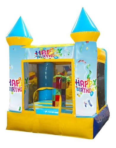 Pequeño Inflable Castillo Para Niños Brincolin Uso Rudo