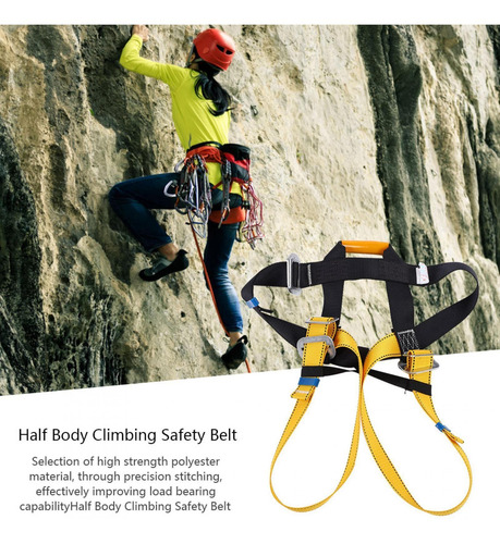 Al Aire Libre Escalada En Roca Cuerpo Cinturón De Seguridad