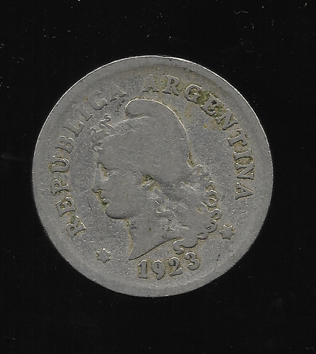 Ltc622. Moneda Nacional De 10 Centavos De 1923.