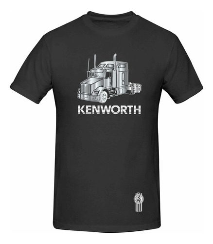 Playera Modelo Kenworth Truck T800 Silver Estampado 