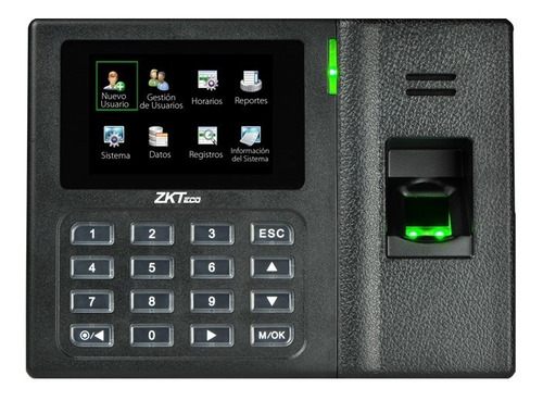 Control Asistencia Personal Zkteco Zk-lx14 Huella Marcador