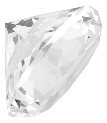 F Pedra De Diamante Sintético Grande Strass Vidro